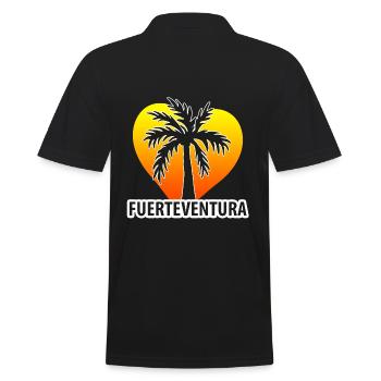 Fuerteventura Palme Coeur - Polo Homme - noir - Dos - Kai (181cm)