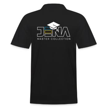 Jena Master Collection - Men's Polo Shirt - black - Back - Kai (181cm)