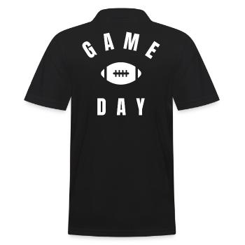 JOUR DE JEU - Polo Homme - noir - Dos - Kai (181cm)