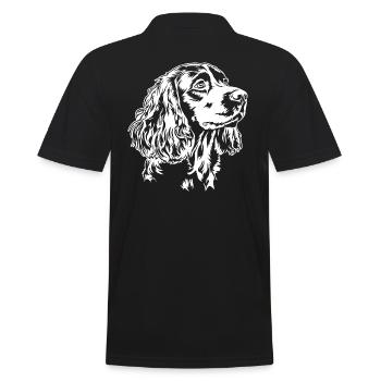 Boykin Spaniel Portrait Chien Chien Wilsigns - Polo Homme - noir - Dos - Kai (181cm)