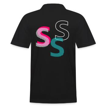S Initiale - Polo Homme - noir - Dos - Kai (181cm)