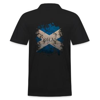 ECOSSE Drapeau Ecosse Drapeau Drapeau Patrie - Polo Homme - noir - Dos - Kai (181cm)