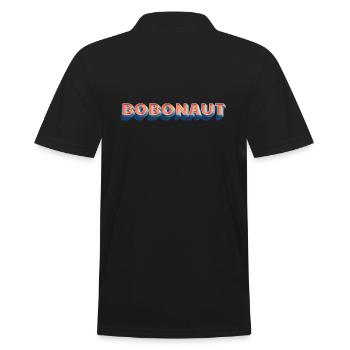 Bobonaut Funny Sayings Funny Verniedlicht Funny - Men's Polo Shirt - black - Back - Kai (181cm)
