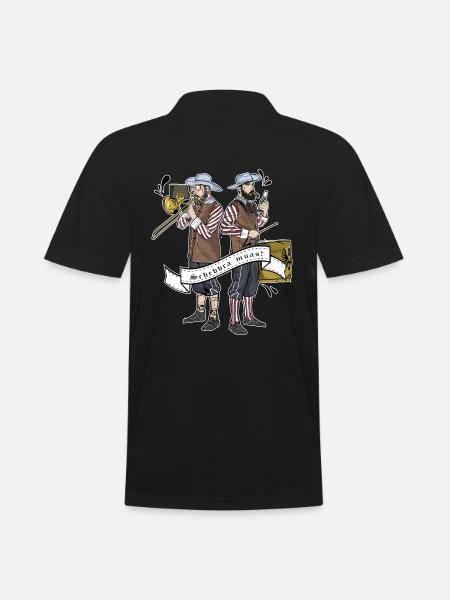 Boys' Band // Wind Band - Men's Polo Shirt - black