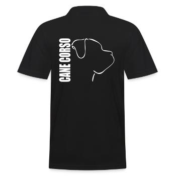 CANE CORSO PROFIL - Polo Homme - noir - Dos - Kai (181cm)