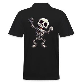 Design d’Halloween effrayant pour la prochaine fête - Polo Homme - noir - Dos - Kai (181cm)