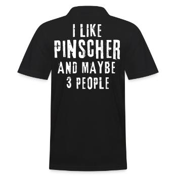Pinscher - Polo Homme - noir - Dos - Kai (181cm)
