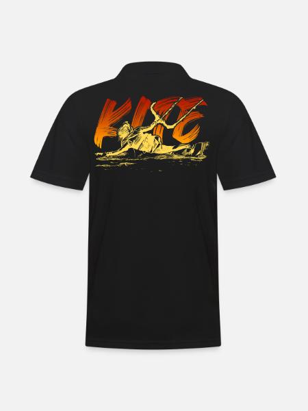 KITE surf kitesurf kitesurf kitesurf - Polo Homme - noir