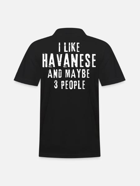 Havanese - Men's Polo Shirt - black