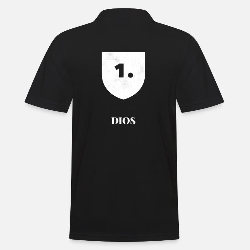 Dios Jersey & Ropa Cristiana - Polo Homme - noir