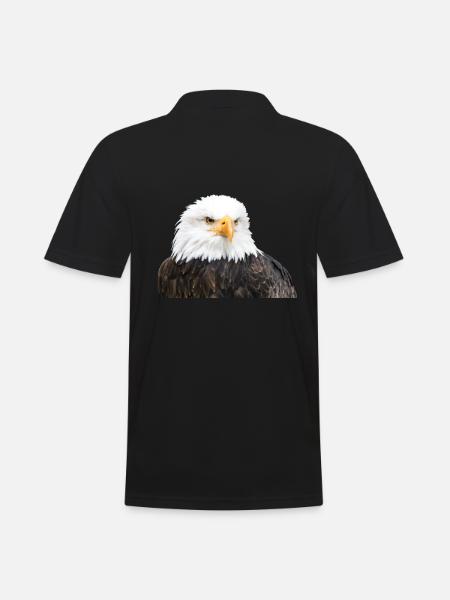 Eagle - Men's Polo Shirt - black