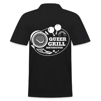 Chemise Queer BBQ Bestseller - Polo Homme - noir - Dos - Kai (181cm)