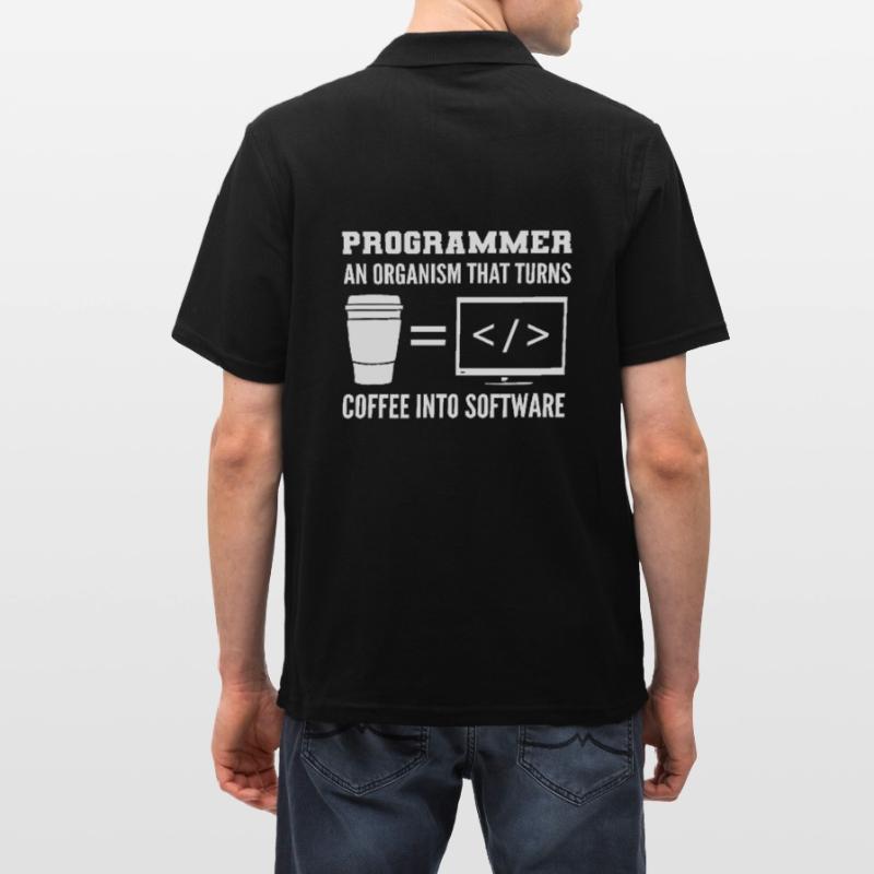Software Programmierer Technikmensche Männer Poloshirt