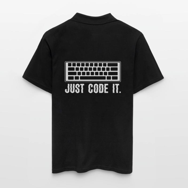 Computerprogrammierung Codierer Männer Poloshirt