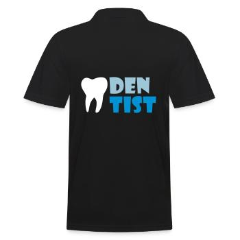 Dentiste (dent) - Polo Homme - noir - Dos - Kai (181cm)