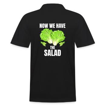 Maintenant, nous avons la salade Denglish - Polo Homme - noir - Dos - Kai (181cm)
