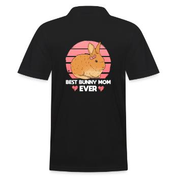 Meilleure maman lapin - Polo Homme - noir - Dos - Kai (181cm)