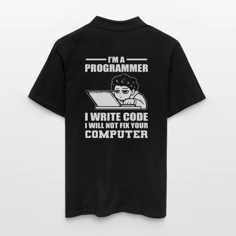 Programming Humor Software Developer Men's Polo Shirt