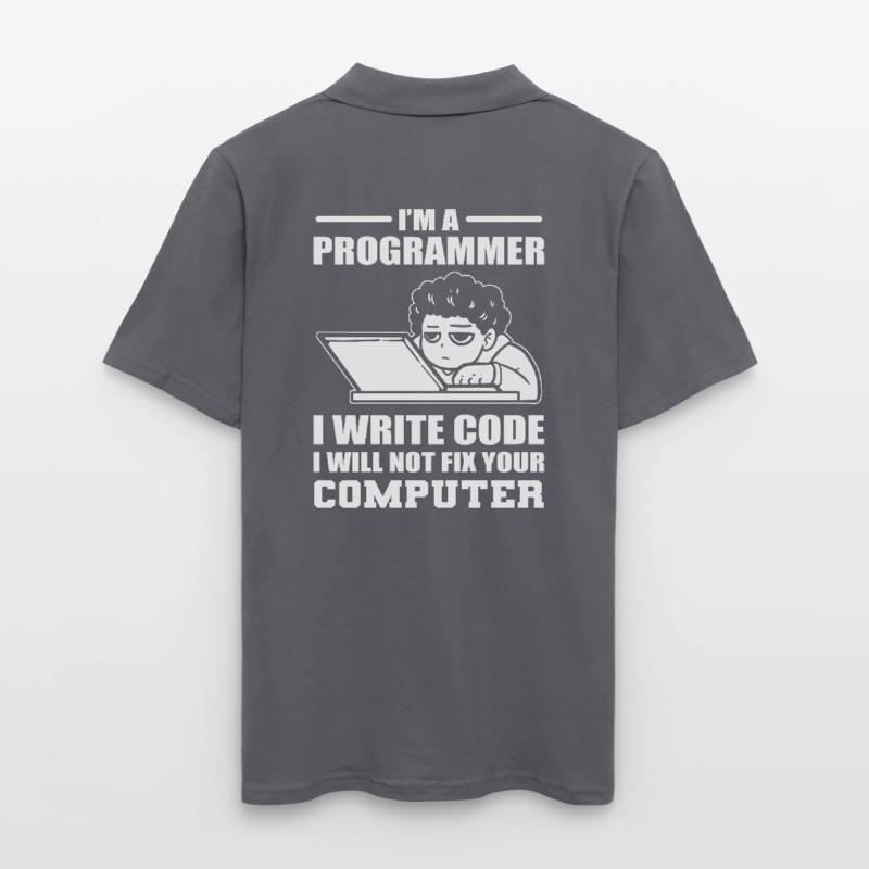 Programming Humor Software Developer Men's Polo Shirt