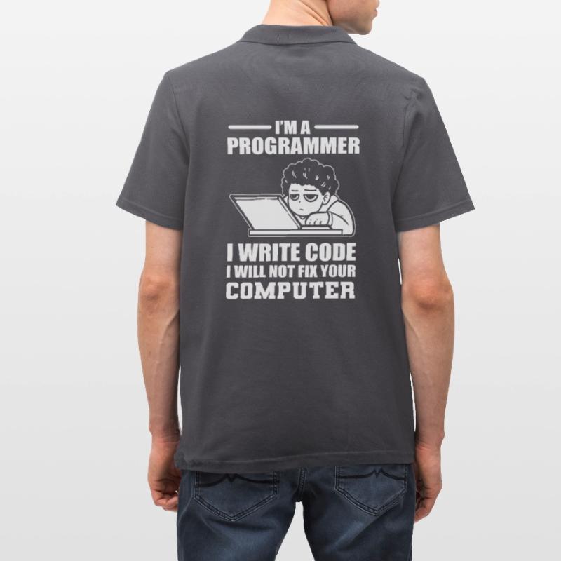 Programming Humor Software Developer Men's Polo Shirt