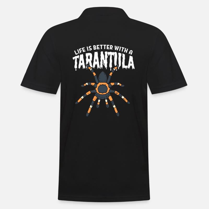 Tarantula Lovers Spider Lovers - Men's Polo Shirt - black