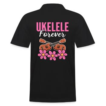 Instrument de ukulélé Lecteur de ukulélé - Polo Homme - noir - Dos - Kai (181cm)