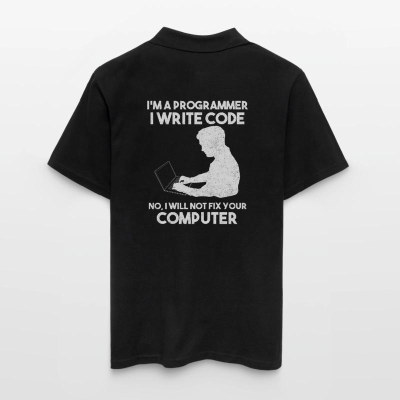 Programming Humor Software Developer Men's Polo Shirt