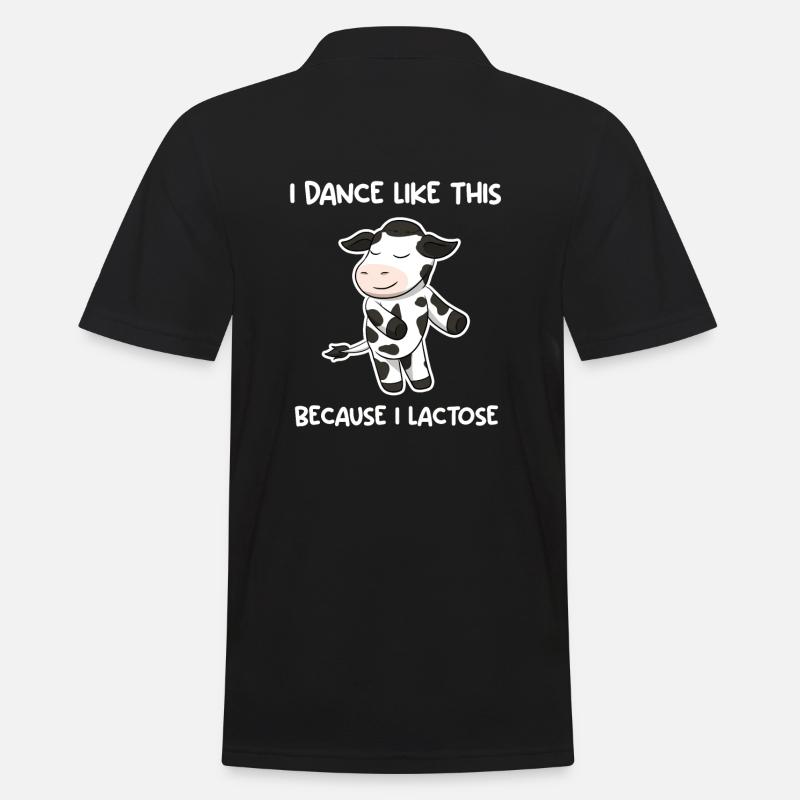 Drôle d’éleveur de vaches - Polo Homme - noir