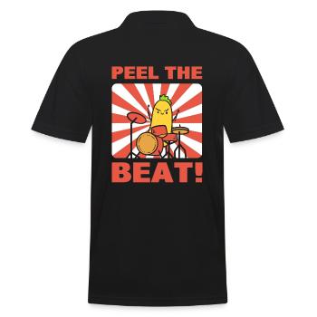 Batteur de Banana Puns - Polo Homme - noir - Dos - Kai (181cm)