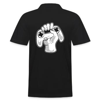 Contrôleur de jeu vidéo Computer Freak - Polo Homme - noir - Dos - Kai (181cm)