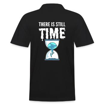 Earth Day Erde Tag Umweltschützer - Männer Poloshirt - Schwarz - Hinten - Kai (181cm)