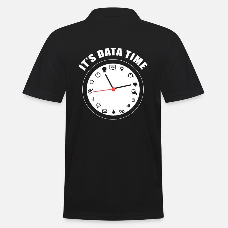 Datenanalyse Data Warehouse Analyst - Männer Poloshirt - Schwarz