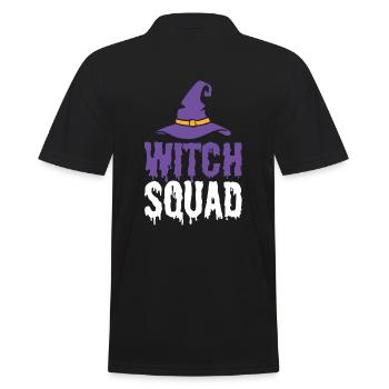 Witch Squad Zauberin - Männer Poloshirt - Schwarz - Hinten - Kai (181cm)