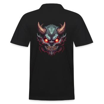 Monster Monster Demon Devil Vampire Guhl Zombie - Polo Homme - noir - Dos - Kai (181cm)