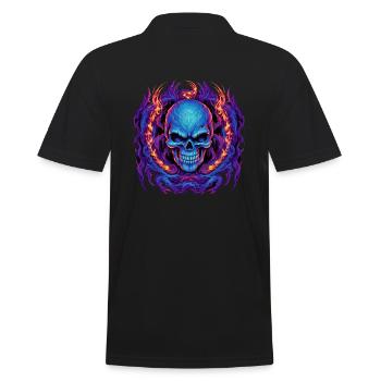 Monster Monster Demon Devil Vampire Guhl Zombie - Polo Homme - noir - Dos - Kai (181cm)