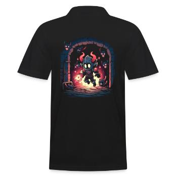 Monster Monster Demon Devil Vampire Guhl Zombie - Polo Homme - noir - Dos - Kai (181cm)
