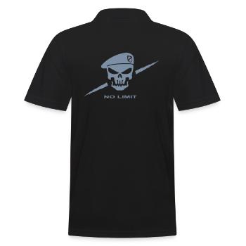Tete de mort beret - Polo Homme - noir - Dos - Kai (181cm)