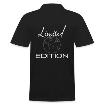 Planet Earth Limited Edition - Polo Homme - noir - Dos - Kai (181cm)