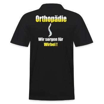 Orthopédie, Nous veillons à la chemise vertèbre cadeau - Polo Homme - noir - Dos - Kai (181cm)