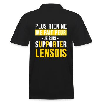 Lens football supporter lensois foot - Polo Homme - noir - Dos - Kai (181cm)