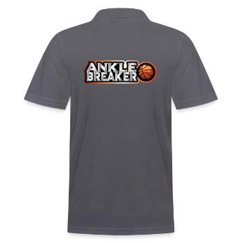 Ankle Breaker pour les vrais joueurs de streetball - Polo Homme - charbon - Dos - Nico (186cm)