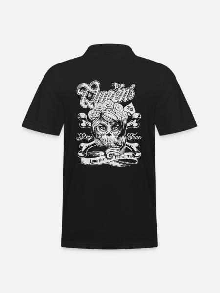 Rockabilly Queen - Vintage Rockabella - Pikétröja herr - svart
