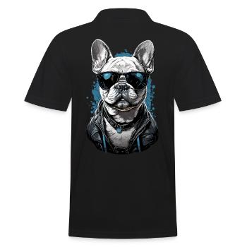 French Bulldog Dog Dog Lover Design - Polo Homme - noir - Dos - Kai (181cm)