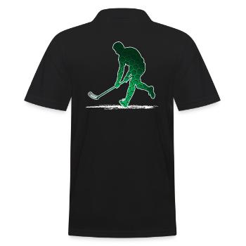 Floorballer Floorball Player Unihoc Floorball - Polo Homme - noir - Dos - Kai (181cm)