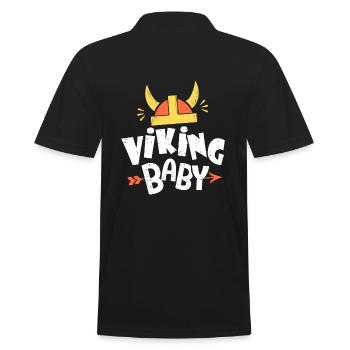 vinkinger baby Danenark Suède norvége - Polo Homme - noir - Dos - Kai (181cm)