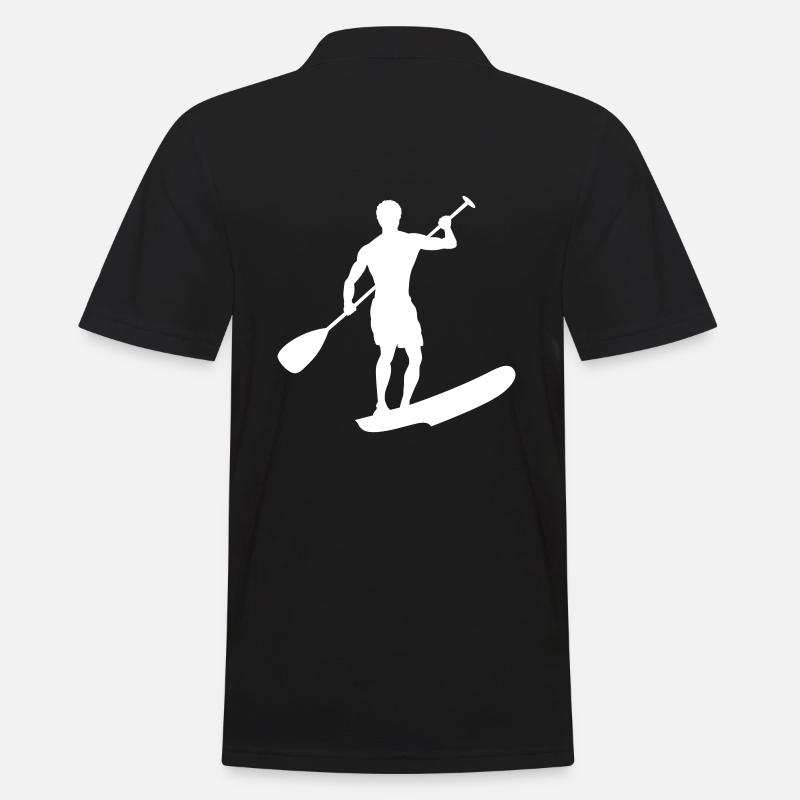 Conception de l’athlète SUP - Polo Homme - noir