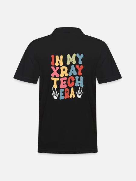 In my X-ray era - Men's Polo Shirt - black