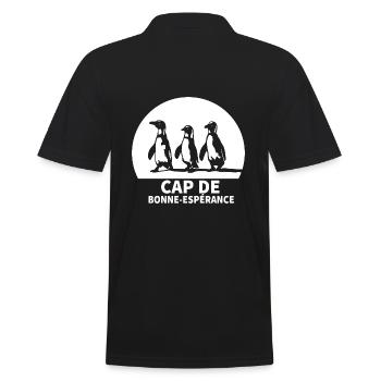 Cap de bonne espérance Afrique du sud - Polo Homme - noir - Dos - Kai (181cm)