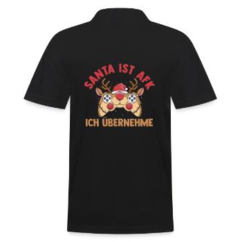 Père Noël Gaming Noël Noël - Polo Homme - noir - Dos - Kai (181cm)