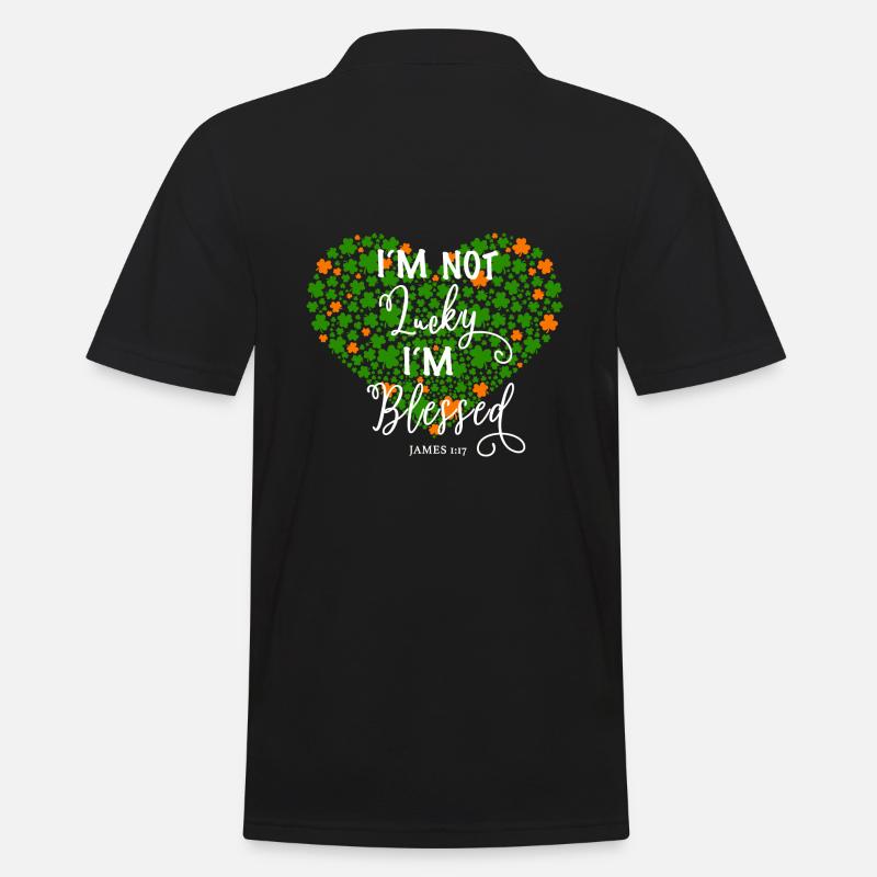 Christlich Gott Glaube Religiöses Geschenk - Männer Poloshirt - Schwarz